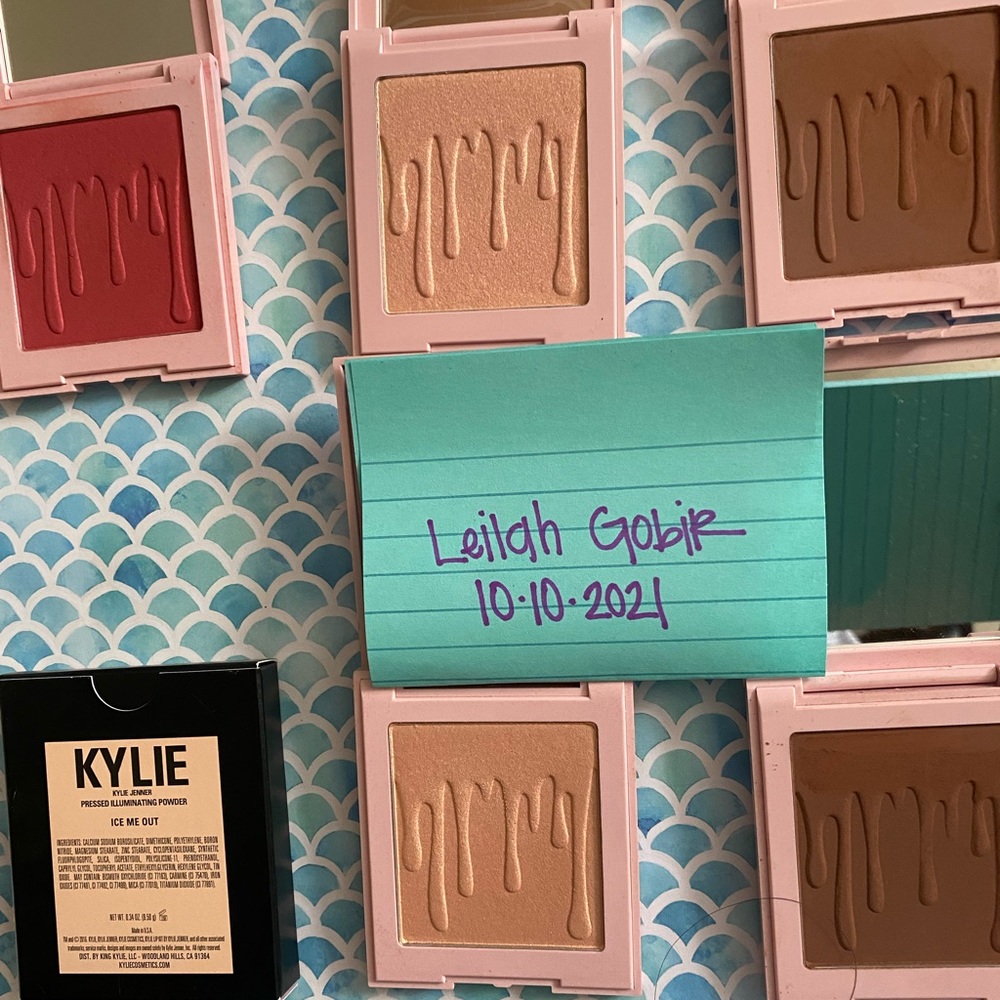 Kylie Cosmetics blush/highlighter/bronzer bundle